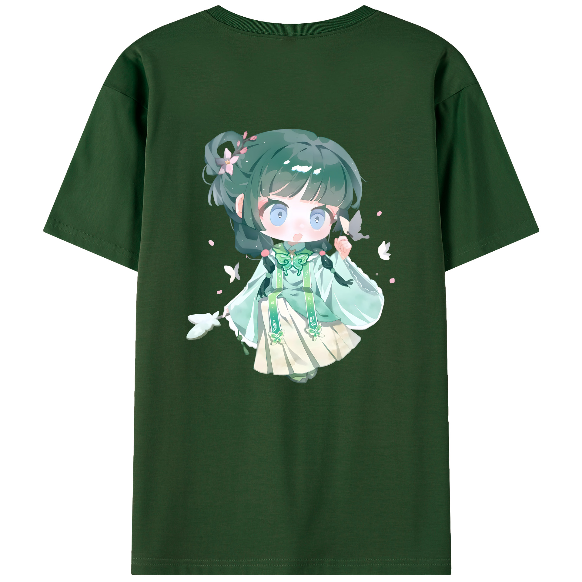 （画像用） 薬屋のひとりごと The Apothecary Diaries 綿100％半袖Tシャツ（背面プリント）